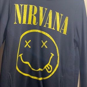 Black nirvana hoodie